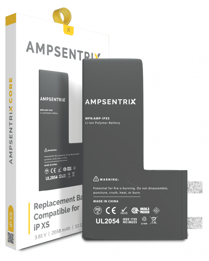 Replacement Battery Core For iPhone XS (Spot Welding Required) (AmpSentrix Core)