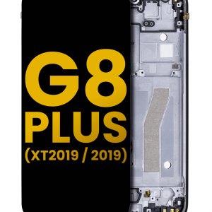 LCD Assembly With Frame For Motorola Moto G8 Plus (XT2019 / 2019) (Refurbished) (All Colors)