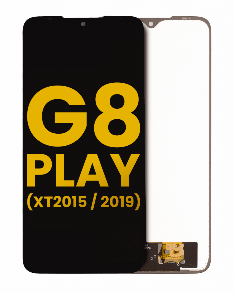LCD Assembly Without Frame For Motorola Moto G8 Play (XT2015 / 2019) (Refurbished) (Black)