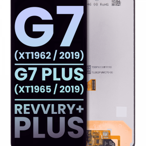 LCD Assembly Without Frame For Motorola Moto G7 (XT1962 / 2019) / G7 Plus (XT1965 / 2019) / T-Mobile Revvlry+ Plus (Genuine OEM) (All Colors)