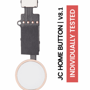 Home Button Solution For iPhone 7 / 7 Plus / 8 / 8 Plus / SE (2020) / SE (2022) (Version 8.1 / JCID / Individually Tested For Functionality) (Rose Gold)