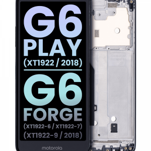 LCD Assembly With Frame For Motorola Moto G6 Play (XT1922 / 2018) / G6 Forge (XT1922-6 / XT1922-7 / XT1922-9 / 2018) (US Vers