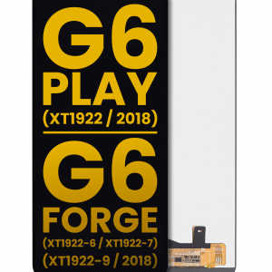 LCD Assembly Without Frame For Motorola Moto G6 Play (XT1922 / 2018) / G6 Forge (XT1922-6 / XT1922-7 / XT1922-9 / 2018) (US Version) (Refurbished) (Black)