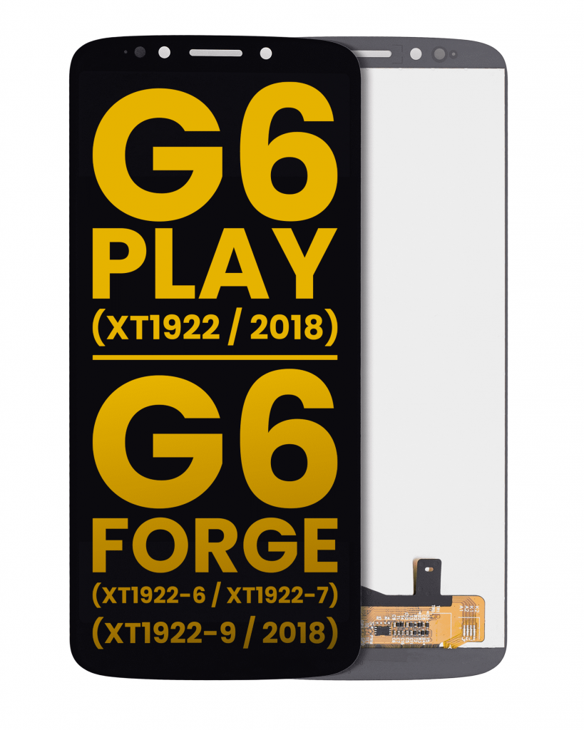 LCD Assembly Without Frame For Motorola Moto G6 Play (XT1922 / 2018) / G6 Forge (XT1922-6 / XT1922-7 / XT1922-9 / 2018) (US Version) (Refurbished) (Black)