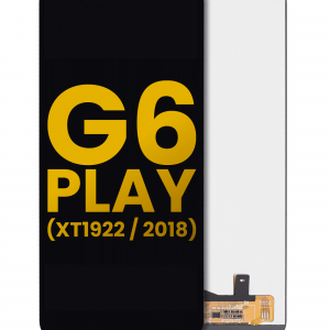 LCD Assembly Without Frame For Motorola Moto G6 Play (XT1922 / 2018) (International Version) (Refurbished) (Black)