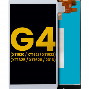LCD Assembly Without Frame For Motorola Moto G4 (XT1620 / XT1621 / XT1622 / XT1625 / XT1626 / 2016) (Refurbished) (White)