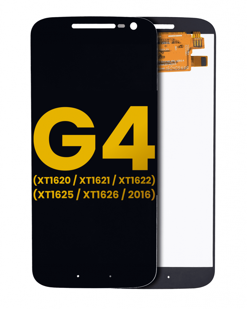 LCD Assembly Without Frame For Motorola Moto G4 (XT1620 / XT1621 / XT1622 / XT1625 / XT1626 / 2016) (Refurbished) (Black)