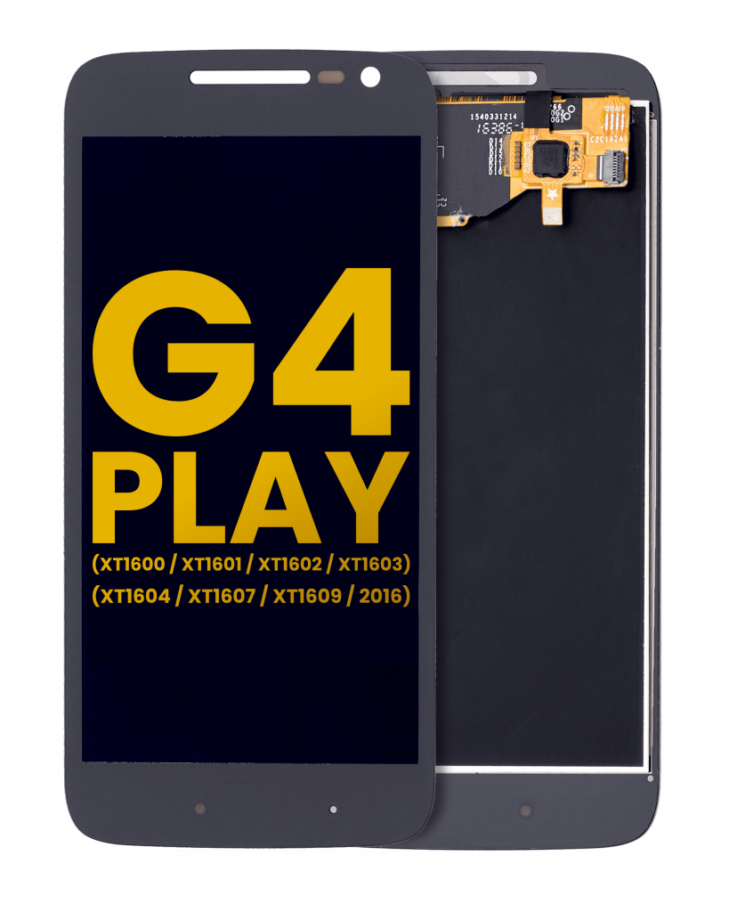 LCD Assembly Without Frame For Motorola Moto G4 Play (XT1600 / XT1601 / XT1602 / XT1603 / XT1604 / XT1607 / XT1609 / 2016) (Refurbished) (Black)