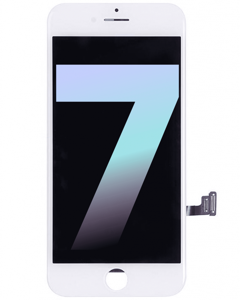LCD Assembly For iPhone 7 (Service Pack) (Silver)