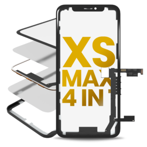 4 in 1 Long Flex (Digitizer Touch With Glass + OCA + Frame Pre-installed) For iPhone XS Max (OCA Master)