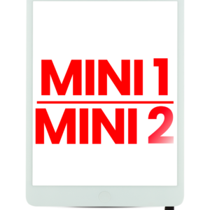 Digitizer With IC Chip & Home Button Pre-Installed For iPad Mini 1 / iPad Mini 2 (Aftermarket Plus) (White)