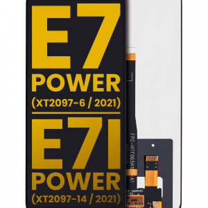 LCD Assembly Without Frame For Motorola Moto E7 Power (XT2097-6 / 2021) / Moto E7i Power (XT2097-14 / 2021) (Refurbished) (Black)