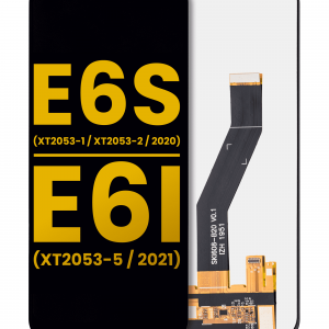 LCD Assembly Without Frame For Motorola Moto E6s (XT2053-1 / XT2053-2 / 2020) / E6i (XT2053-5 / 2021) (Refurbished) (All Colors)