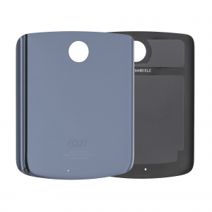 Back cover Glass For Motorola Razr 5G (XT2071 / 2020) (Genuine OEM) (Polished Graphite)