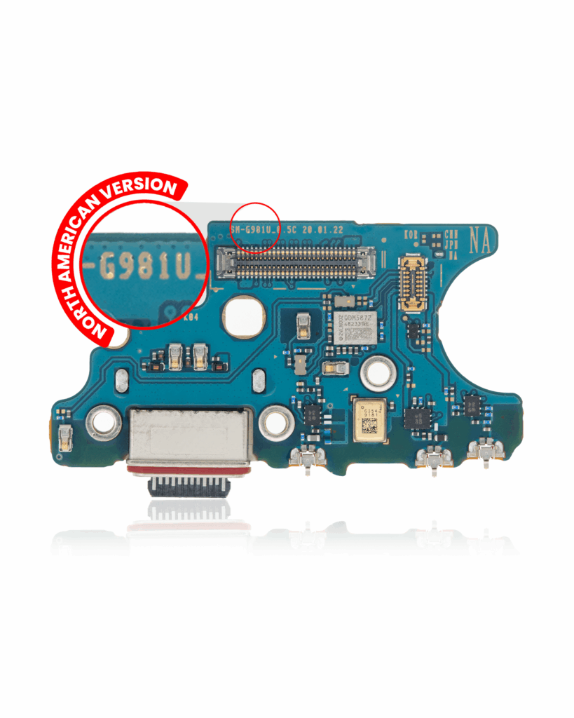 Charging Port With Board For Samsung Galaxy S20 5G (G981U) (US Version) (Service Pack)