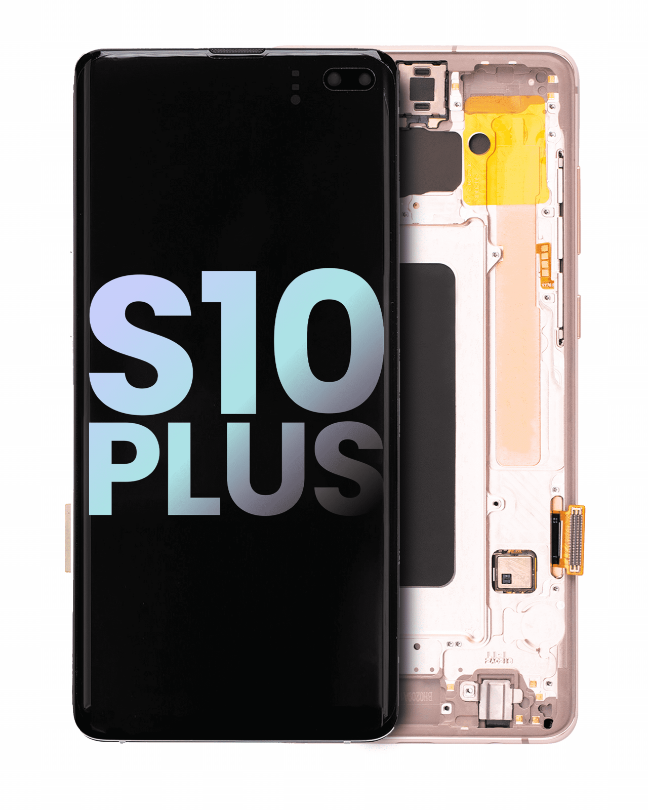 OLED Assembly With Frame For Samsung Galaxy S10 Plus (Service Pack) (Flamingo Pink)
