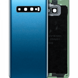 Back cover Glass With Camera Lens For Samsung Galaxy S10 (Service Pack) (Prism Blue)