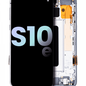 OLED Assembly With Frame For Samsung Galaxy S10E (Service Pack) (Prism White)