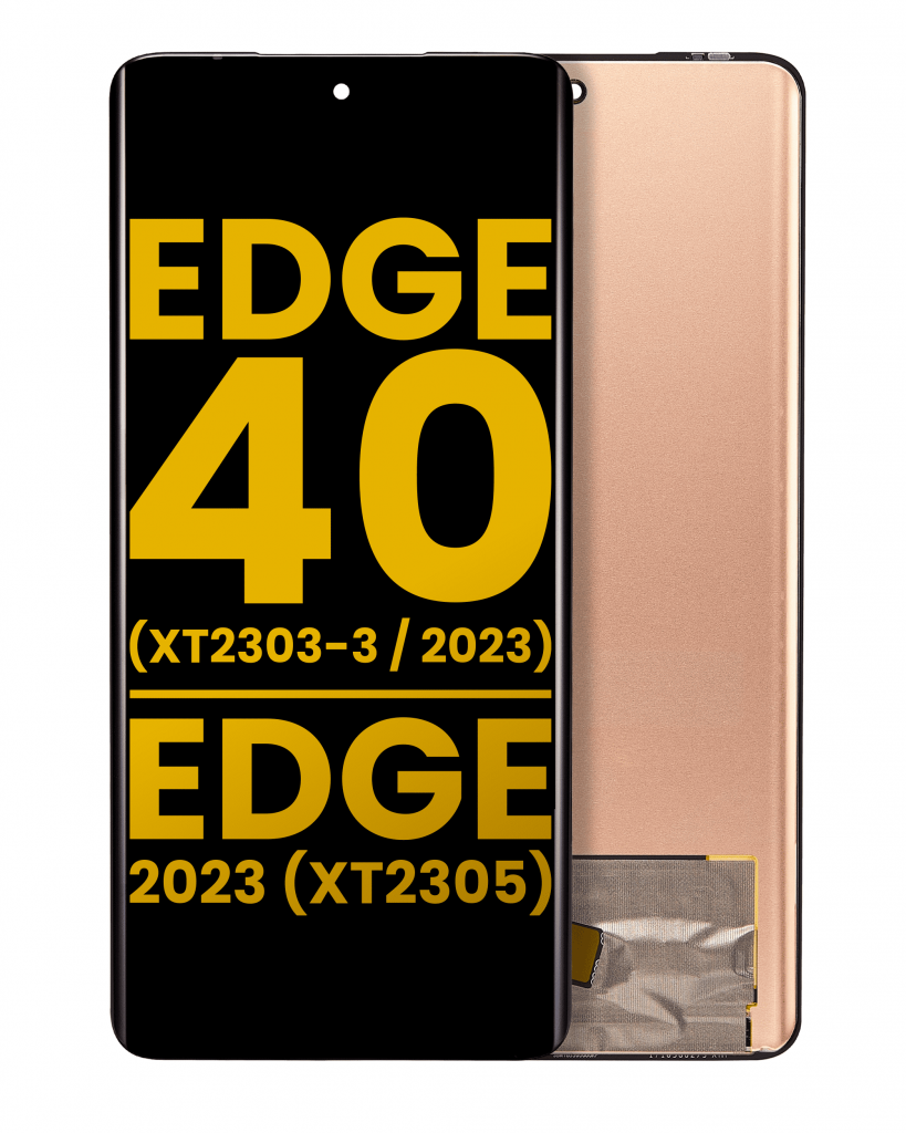 OLED Assembly Without Frame For Motorola Moto Edge 40 (XT2303-3 / 2023) / Edge (XT2305 / 2023) (Refurbished) (All Colors)