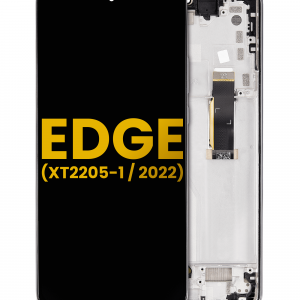 OLED Assembly With Frame For Motorola Moto Edge (XT2205-1 / 2022) (Refurbished) (Gray)