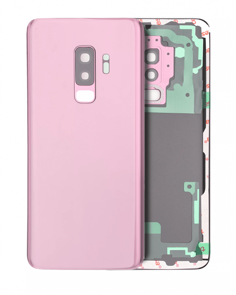Back Cover Glass With Camera Lens For Samsung Galaxy S9 Plus (Service Pack) (Lilac Purple)