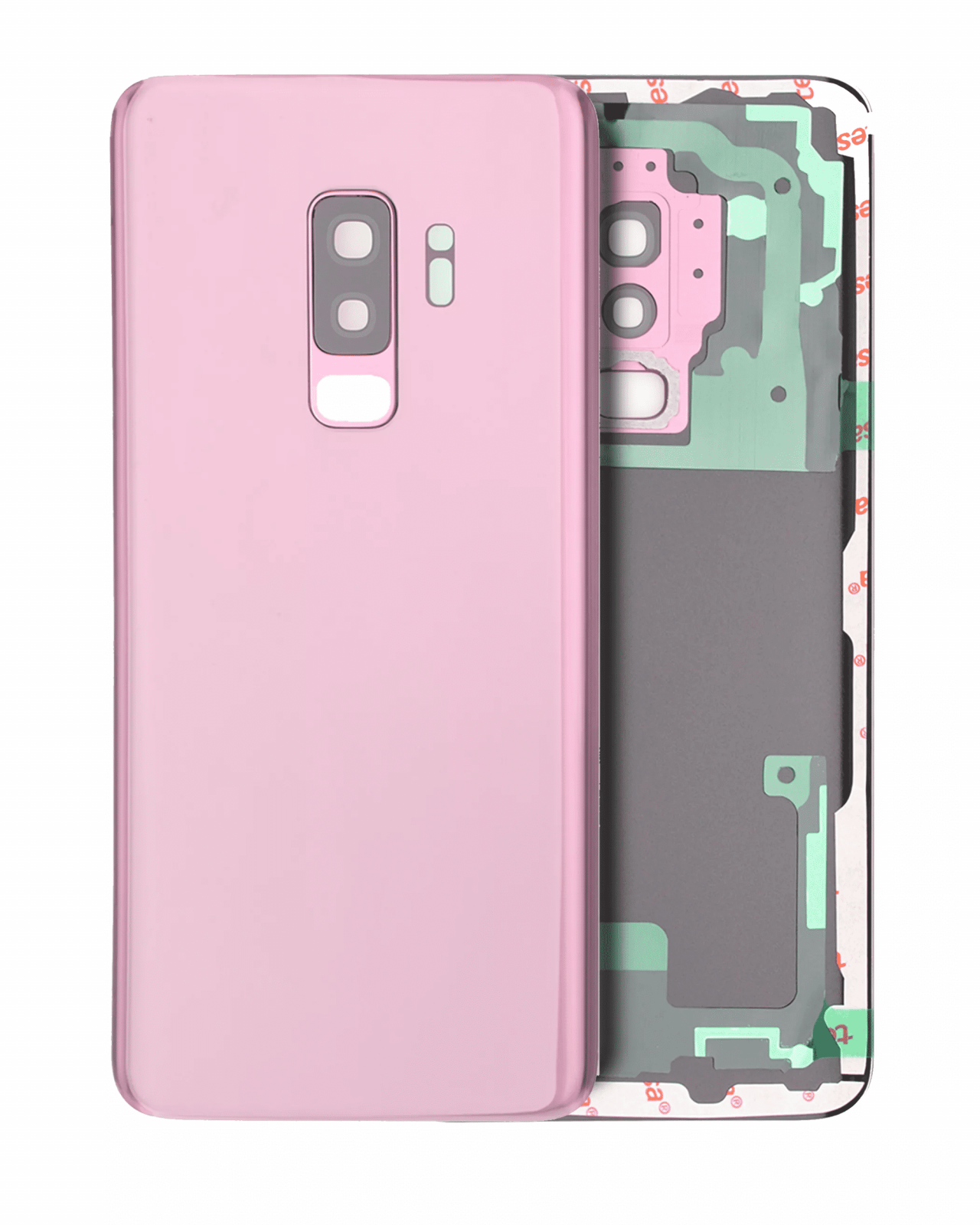 Back Cover Glass With Camera Lens For Samsung Galaxy S9 Plus (Service Pack) (Lilac Purple)