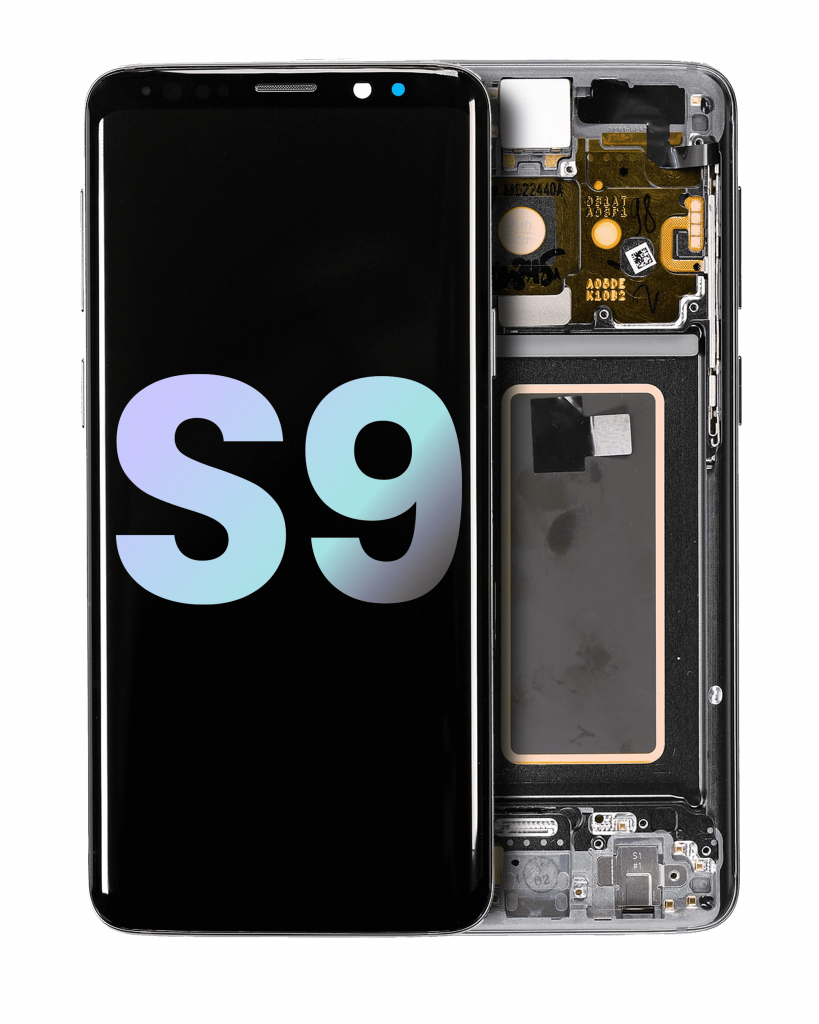 OLED Assembly With Frame For Samsung Galaxy S9 (Service Pack) (Titanium Gray)