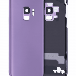 Back Cover Glass With Camera Lens For Samsung Galaxy S9 (Service Pack) (Lilac Purple)