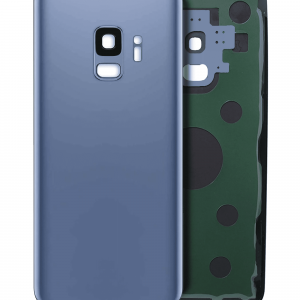 Back Cover Glass With Camera Lens For Samsung Galaxy S9 (Service Pack) (Coral Blue)