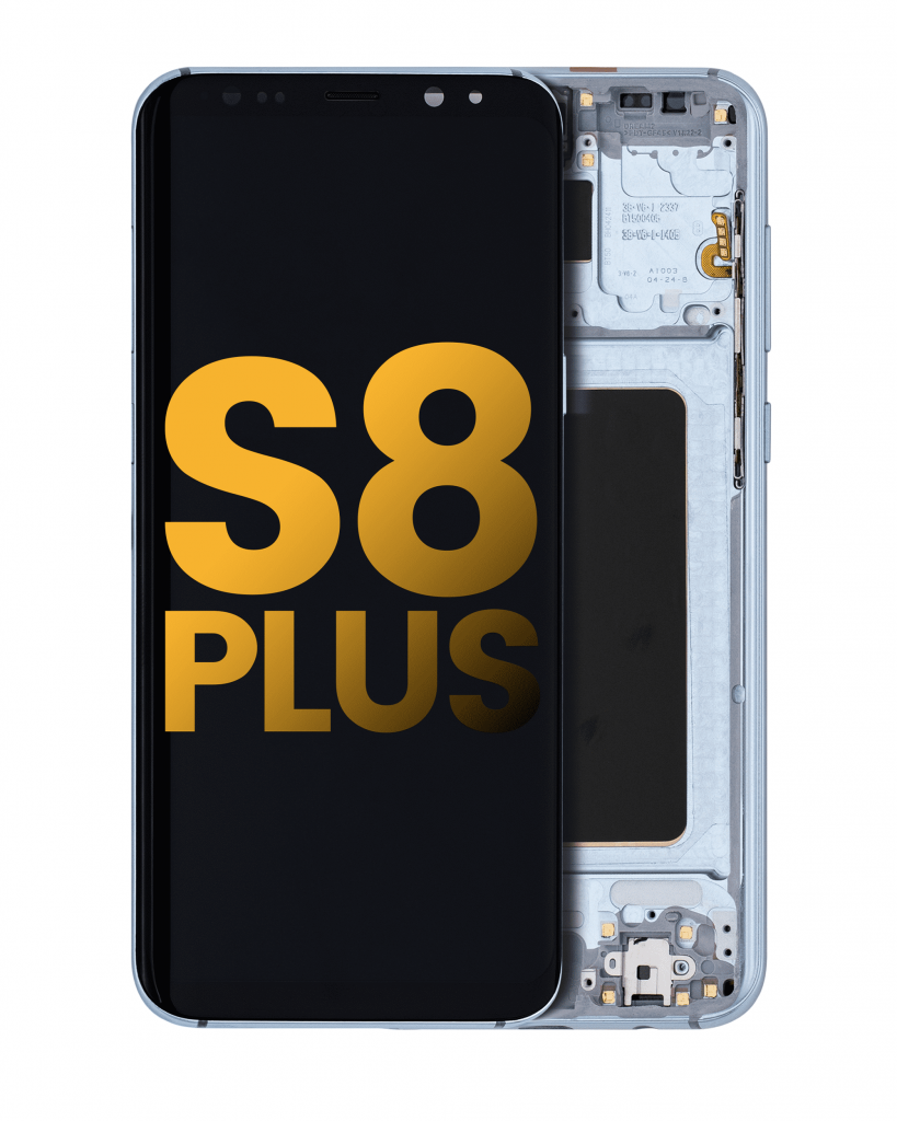 OLED Assembly With Frame For Samsung Galaxy S8 Plus (Refurbished) (Coral Blue)