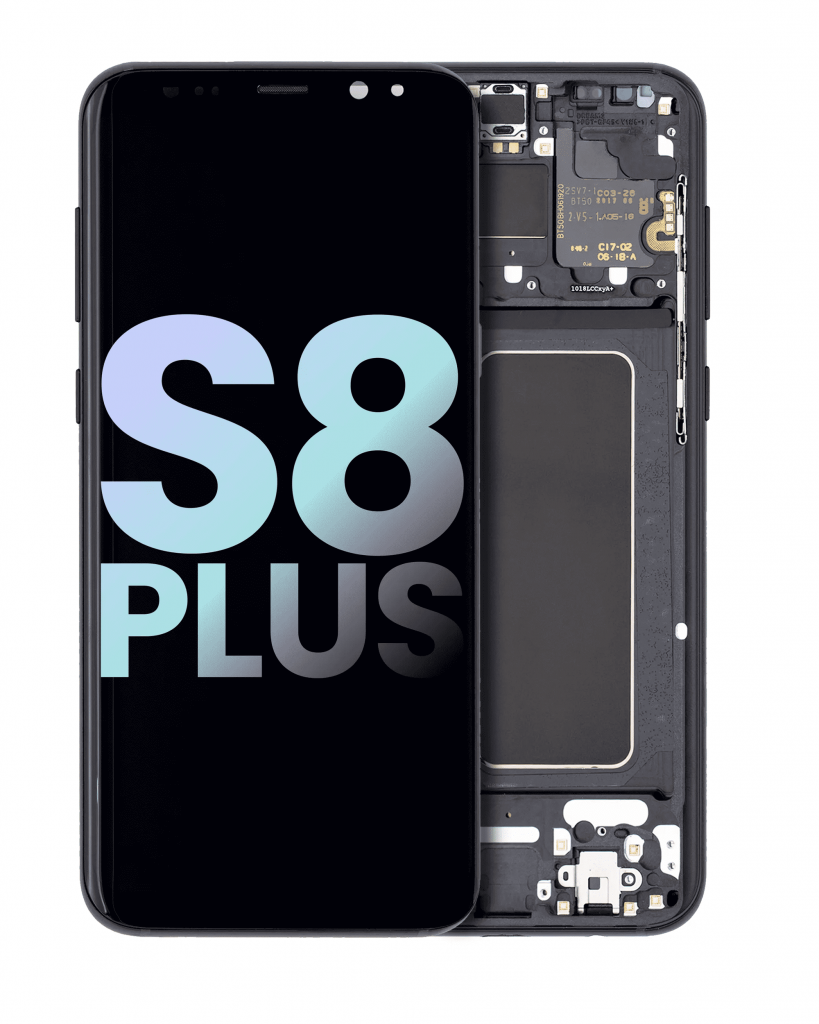 OLED Assembly With Frame For Samsung Galaxy S8 Plus (Service Pack) (Midnight Black)
