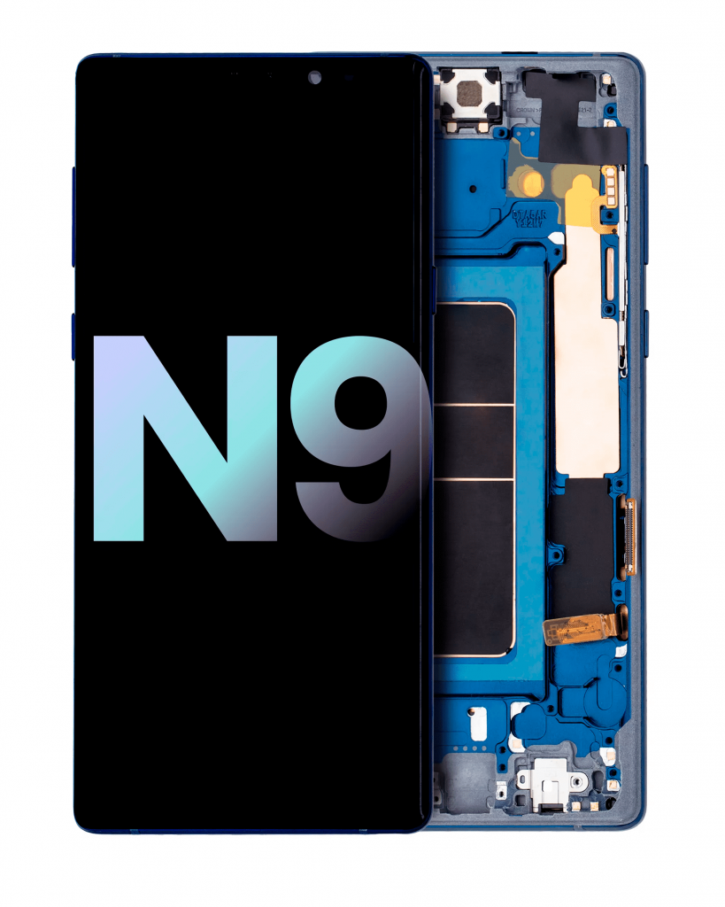 OLED Assembly With Frame For Samsung Galaxy Note 9 (Service Pack) (Ocean Blue)