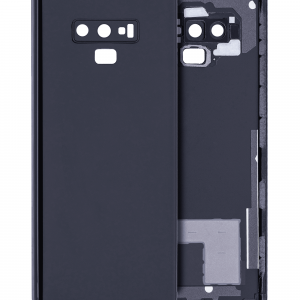 Back Cover Glass With Camera Lens For Samsung Galaxy Note 9 (Service Pack) (Midnight Black)
