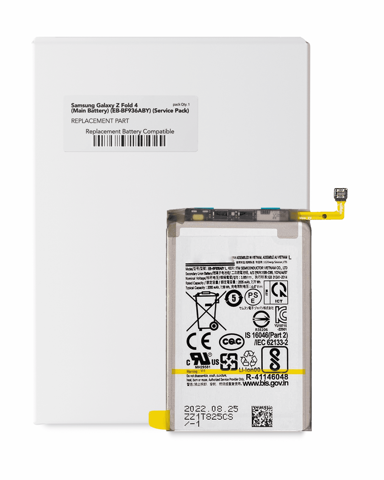 Main Replacement Battery For Samsung Galaxy Z Fold 4 (Service Pack)