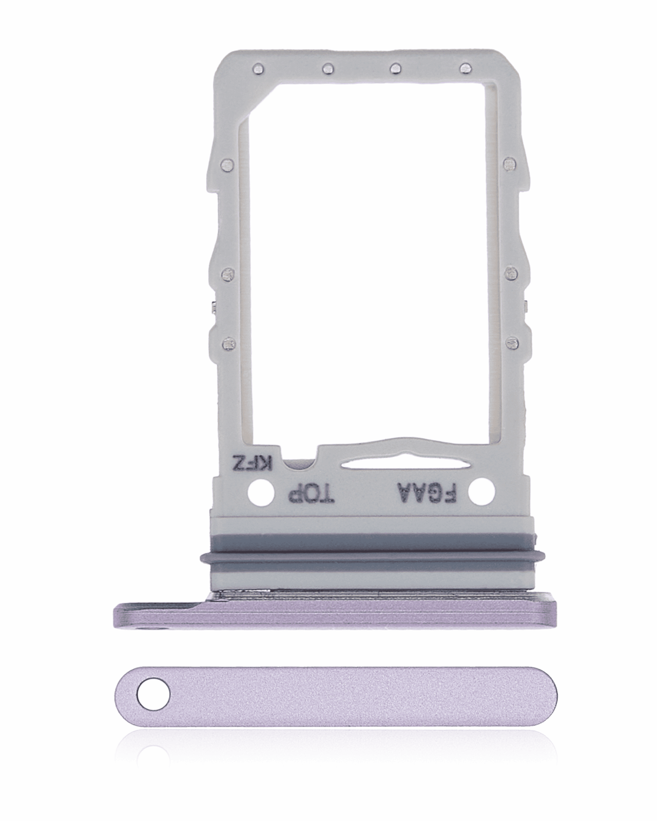 Single Sim Card Tray For Samsung Galaxy Z Flip 3 5G (Lavender)