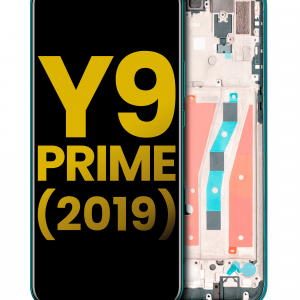 LCD Assembly With Frame For Huawei Y9 Prime (2019) (Refurbished) (Emerald Green)