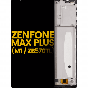 LCD Assembly With Frame For Asus Zenfone Max Plus (M1) ZB570TL (Refurbished) (All Colors)