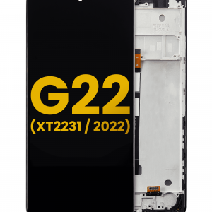 LCD Assembly With Frame For Motorola Moto G22 (XT2231 / 2022) (Refurbished) (All Colors)
