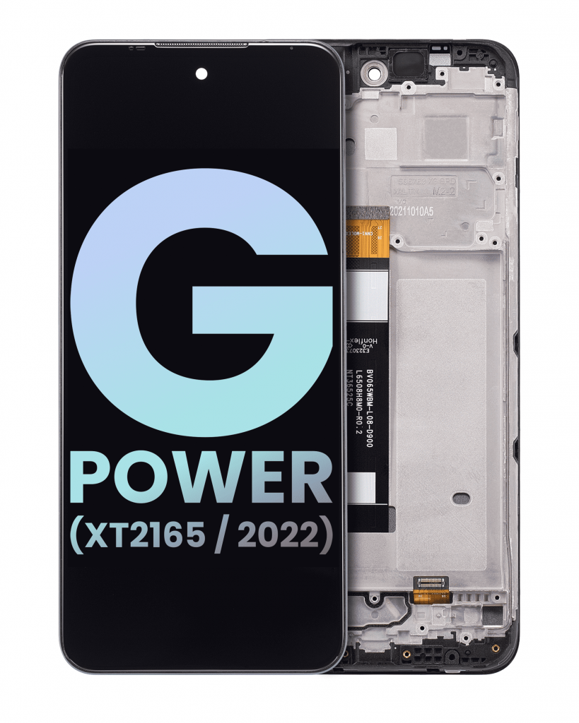 LCD Assembly With Frame For Motorola Moto G Power (XT2165 / 2022) (Genuine OEM) (All Colors)