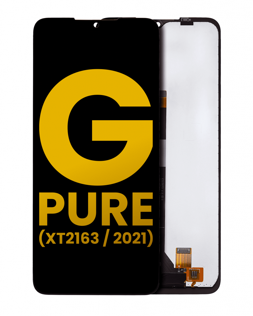 LCD Assembly Without Frame For Motorola Moto G Pure (XT2163 / 2021) (Refurbished) (All Colors)