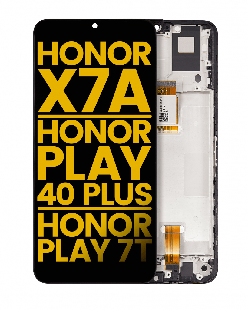 LCD Assembly With Frame For Honor X7A / Honor Play 40 Plus / Honor Play7T (Refurbished) (All Colors)