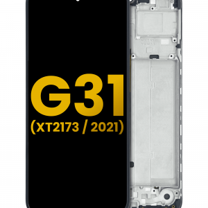 OLED Assembly With Frame For Motorola Moto G31 (XT2173 / 2021) (Refurbished) (All Colors)