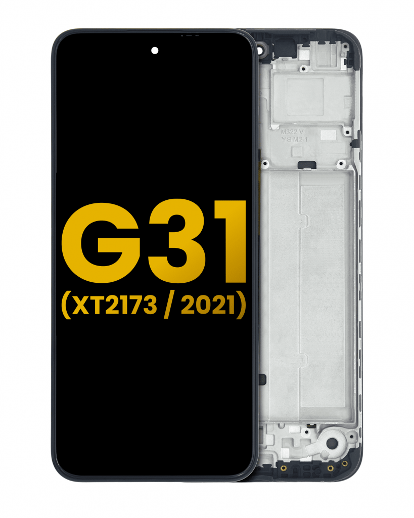 OLED Assembly With Frame For Motorola Moto G31 (XT2173 / 2021) (Refurbished) (All Colors)