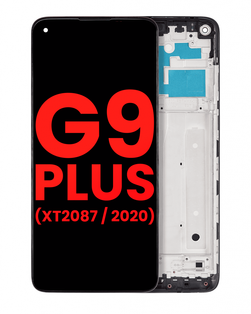 LCD Assembly With Frame For Motorola Moto G9 Plus (XT2087 / 2020) (Aftermarket Plus) (All Colors)
