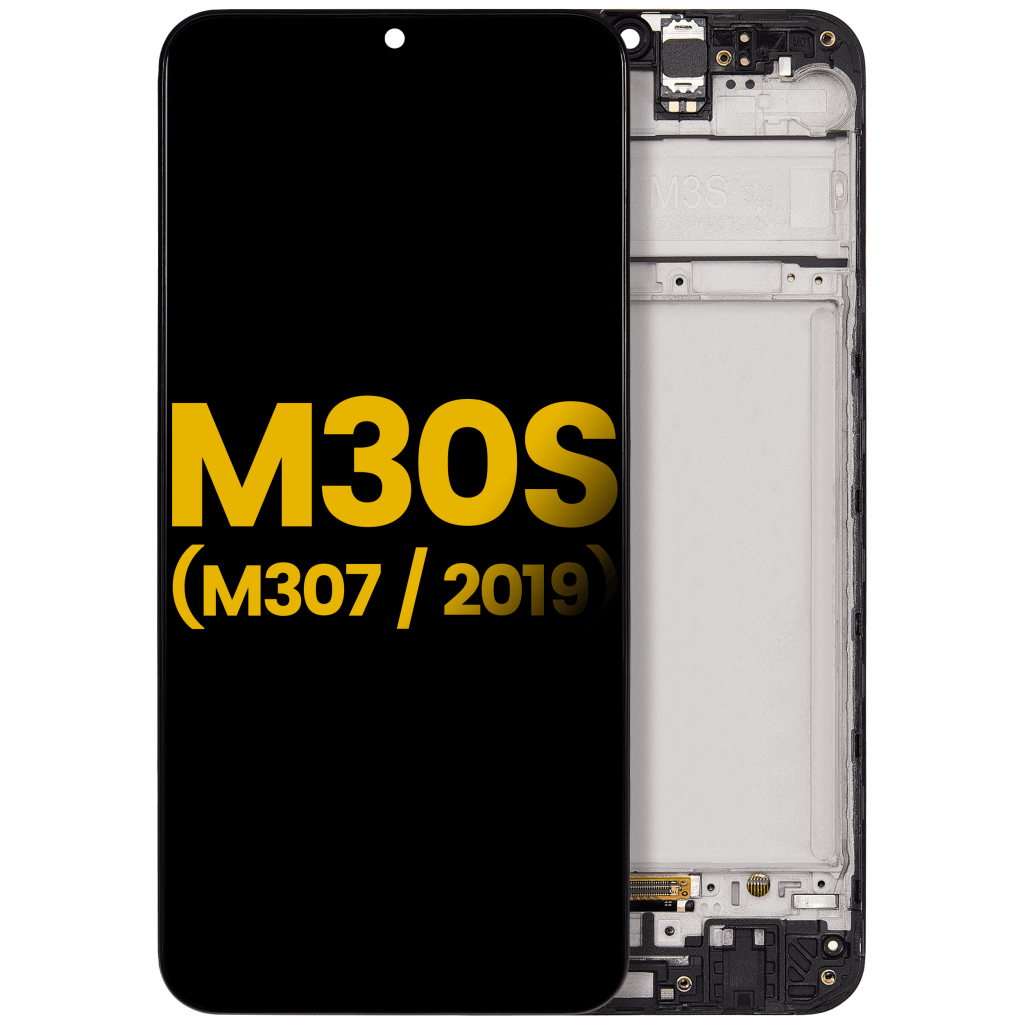 OLED Assembly With Frame For Samsung Galaxy M30S (M307 / 2019) (Refurbished) (All Colors)