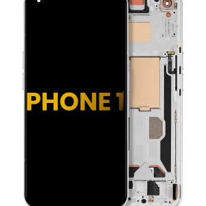 OLED Assembly With Frame For Nothing Phone 1 (Refurbished) (White)