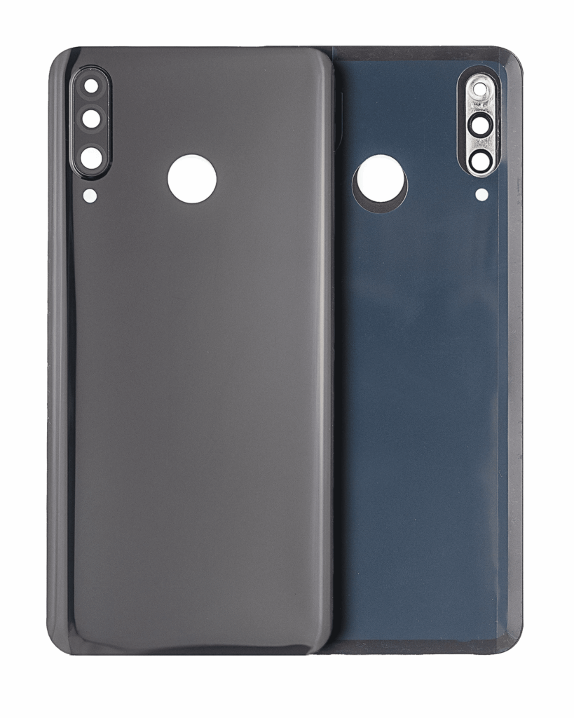 Back cover Glass With Camera Lens For Huawei P30 Lite / Nova 4E (6GB RAM / Without Logo) (Midnight Black)