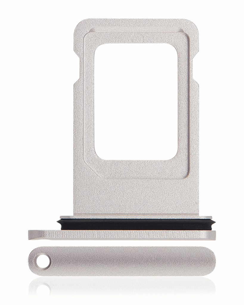 Dual Sim Card Tray For iPhone 11 (White)