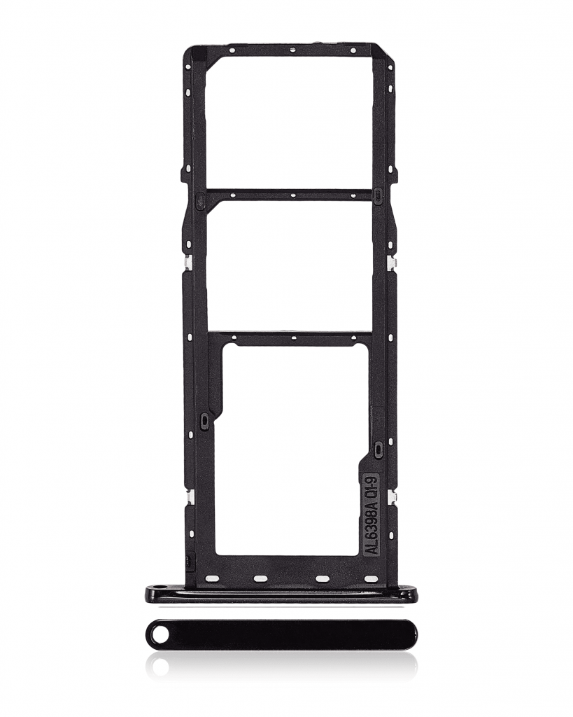 Dual Sim Card Tray For Samsung Galaxy A04E (A042 / 2022) (Black)
