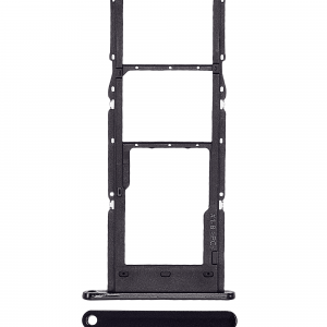Dual Sim Card Tray For Samsung Galaxy A14 (A145F) (Black)